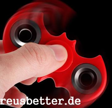Batman Hand Spinner Blau Fidget Spielzeug Spinner Toy